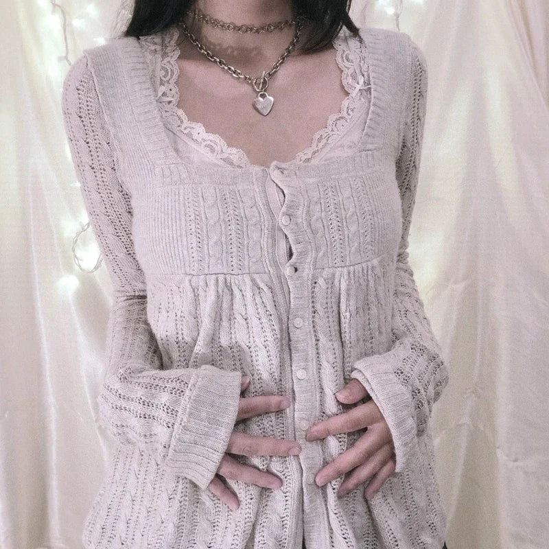 Doll Knit Sweater Top